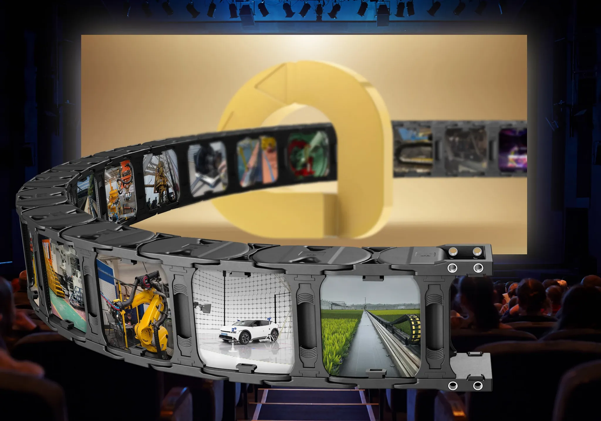 Der vector award zeichnet weltweit einzigartige Projekte mit Energiekettensystemen aus