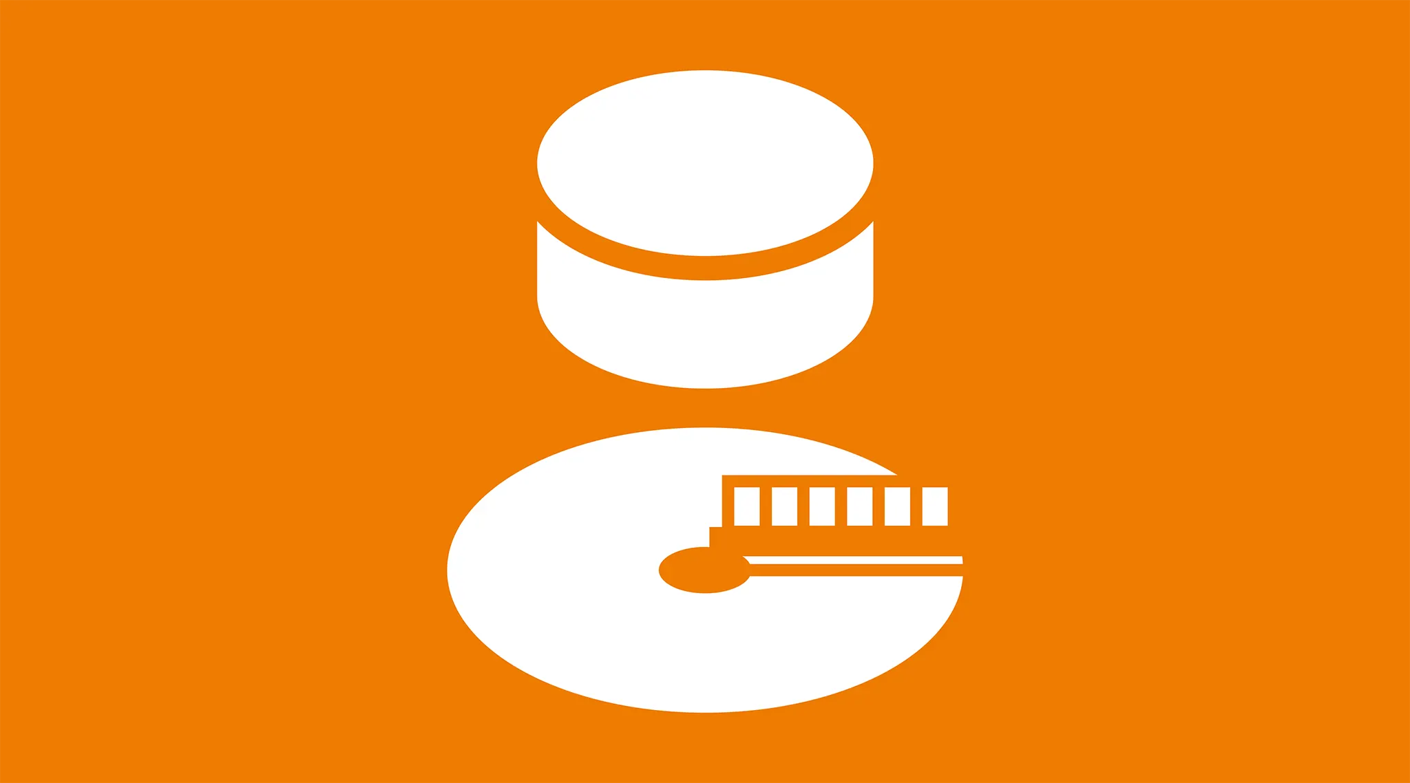 Wastewater and sewage treatment plant icon