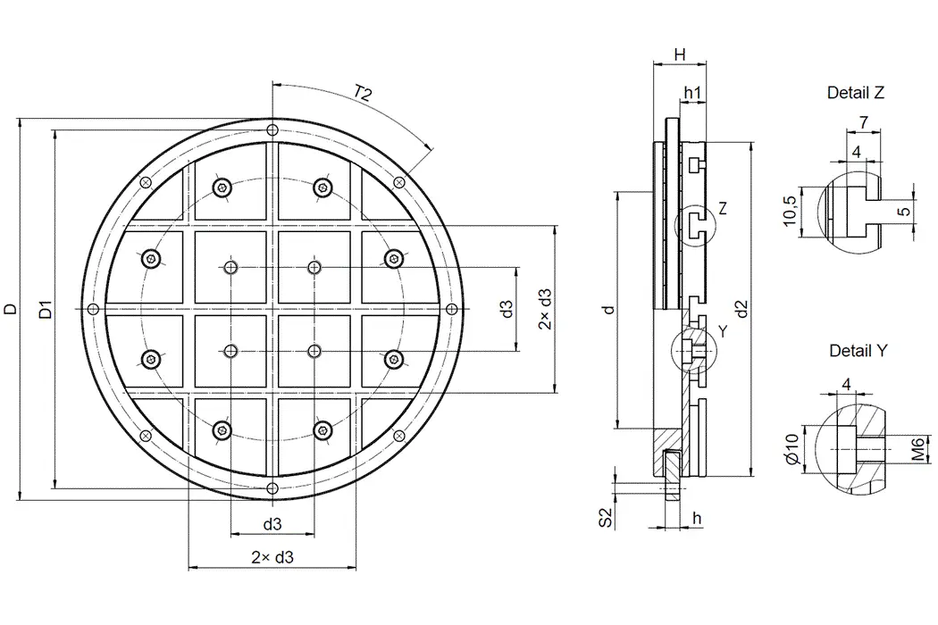 PRT-04-150-T technical drawing