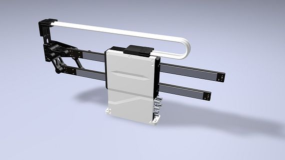 Flachbandkabel e-skin flat in der Automatisierungstechnik