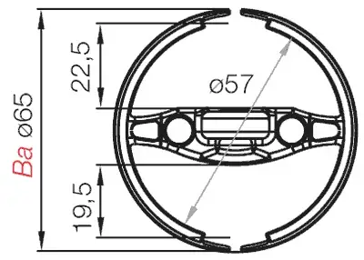 TRE.60.087.0 technical drawing