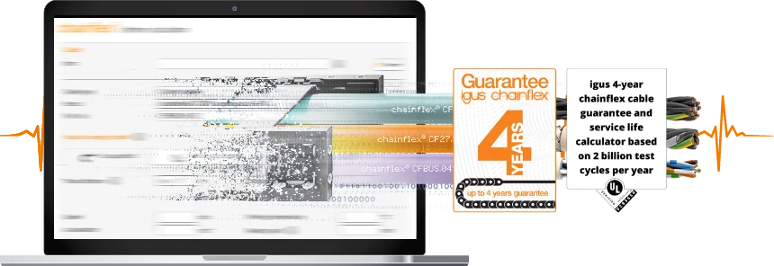 Calculador de vida útil de chainflex