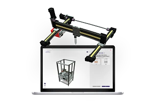 Screenshot of the configurator for dosing robots