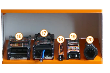 Voorbeeld van de igus® hoek in detail