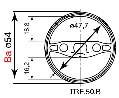 TRE.50.080.0 technical drawing