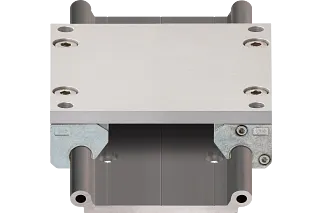 Carril telescópico para altas temperaturas