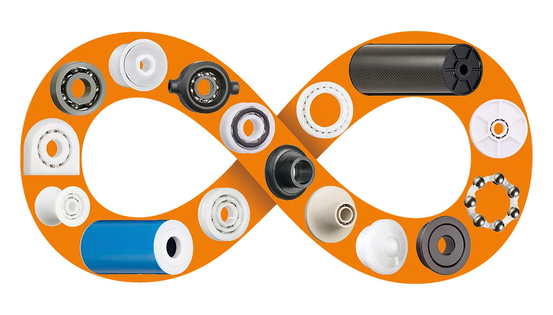 Speciale kogellagercomponenten