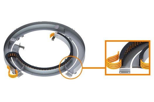 The igus® rotary module kit for circular motion (RBR) | igus®