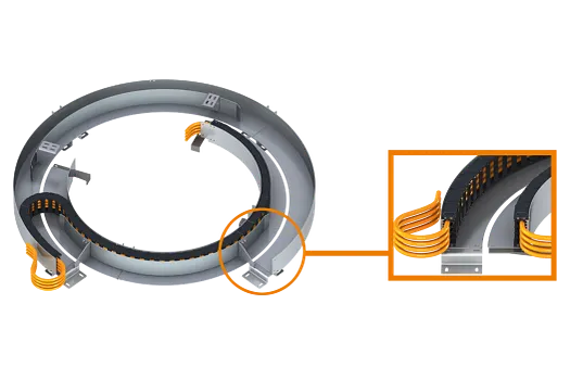 The igus® rotary module kit for circular motion (RBR) | igus®