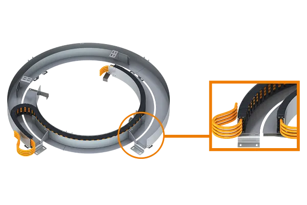The igus® rotary module kit for circular motion (RBR) | igus®