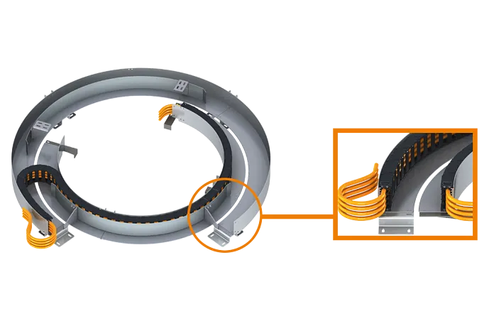 The igus® rotary module kit for circular motion (RBR) | igus®