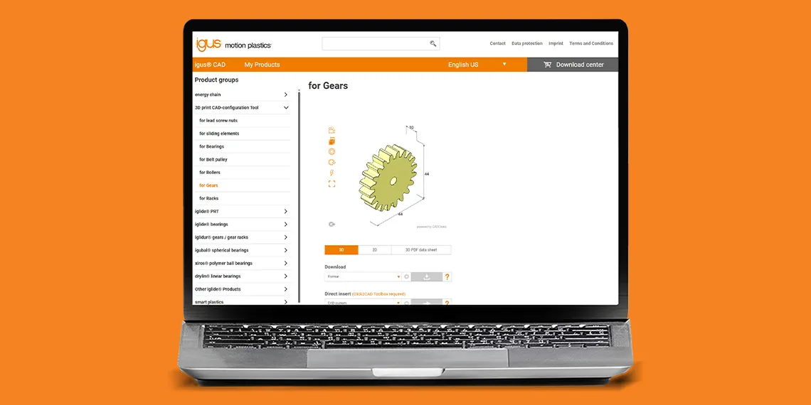Gears CAD Configurator