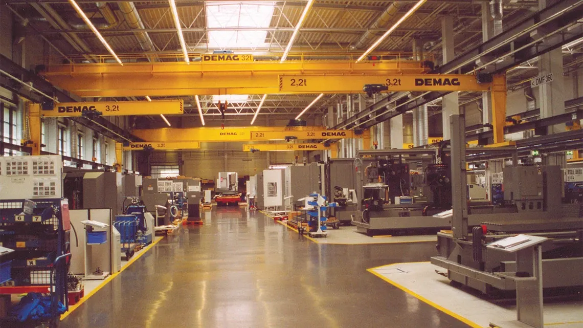 Stabilimento di produzione Deckel Maho