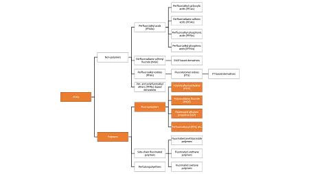 Classification of PFAS