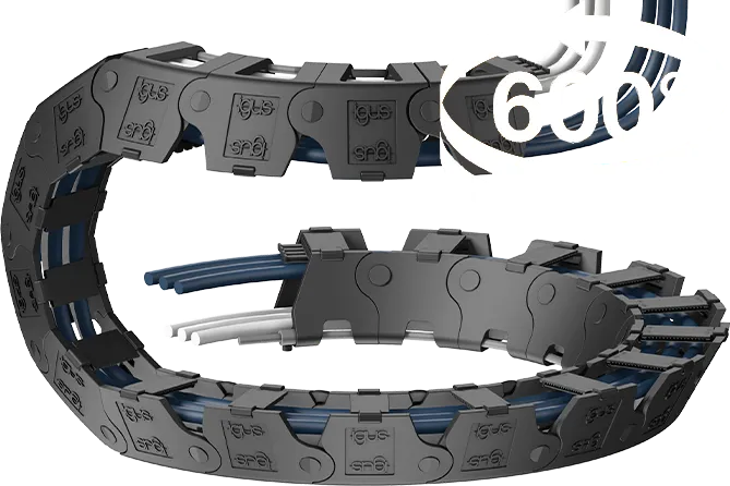 freitragende twisterchain