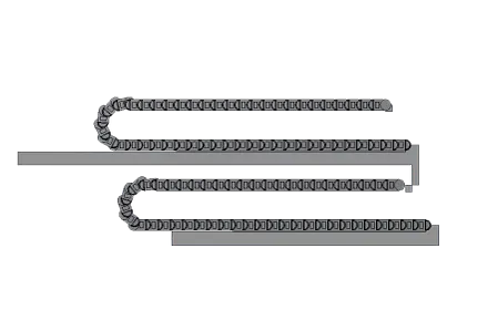 Aufbau des zweistöckigen Rinnensystems