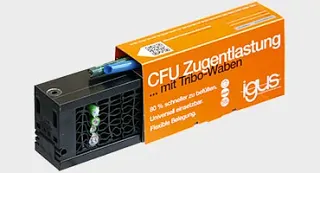 Honeycomb strain relief CFU sample