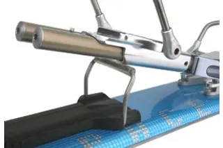 Ski binding plastic bushing