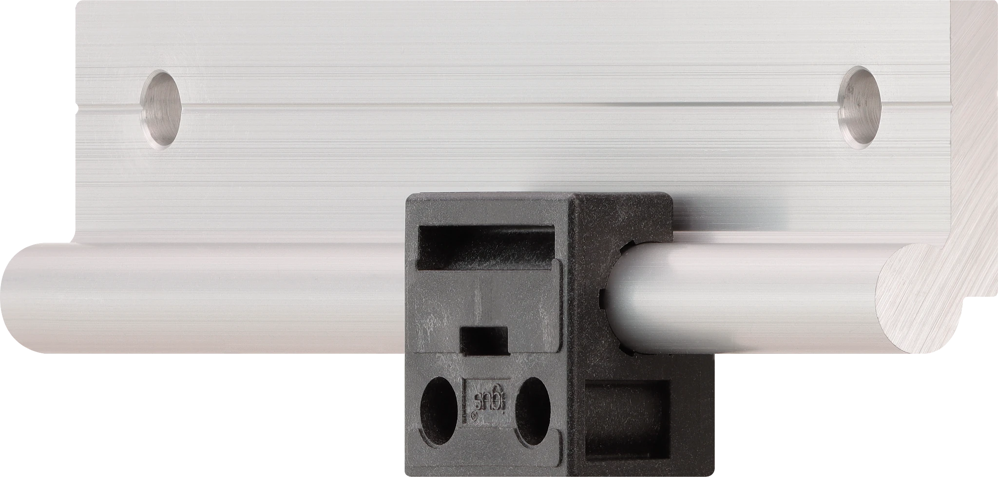 The first drylin® W iglidur polymer linear bearing