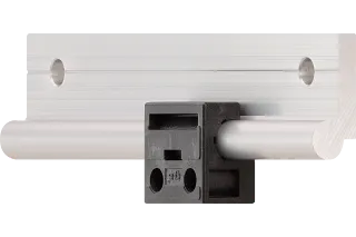 The first drylin® W iglidur polymer linear bearing