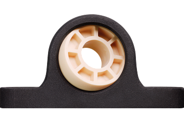 Pillow block bearing with polymer housing, igubal® JEM-SP