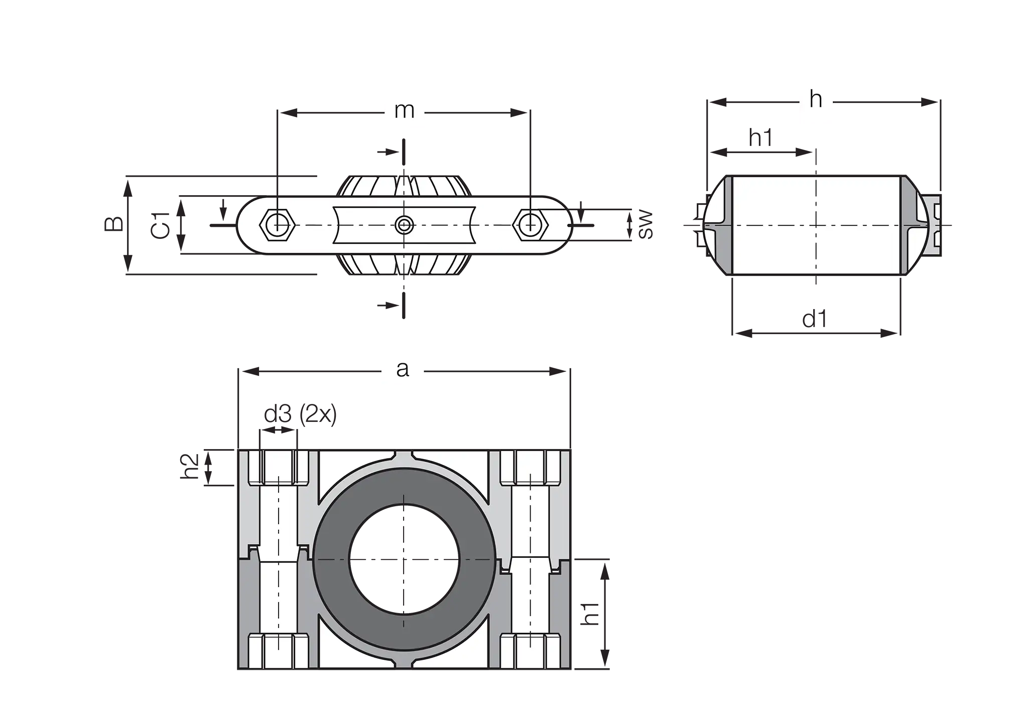 KSTM-GT40 technical drawing