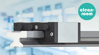 drylin linear guide for cleanroom