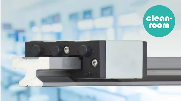 Linear Rails & Carriages for Cleanroom Environments | igus® | igus Canada