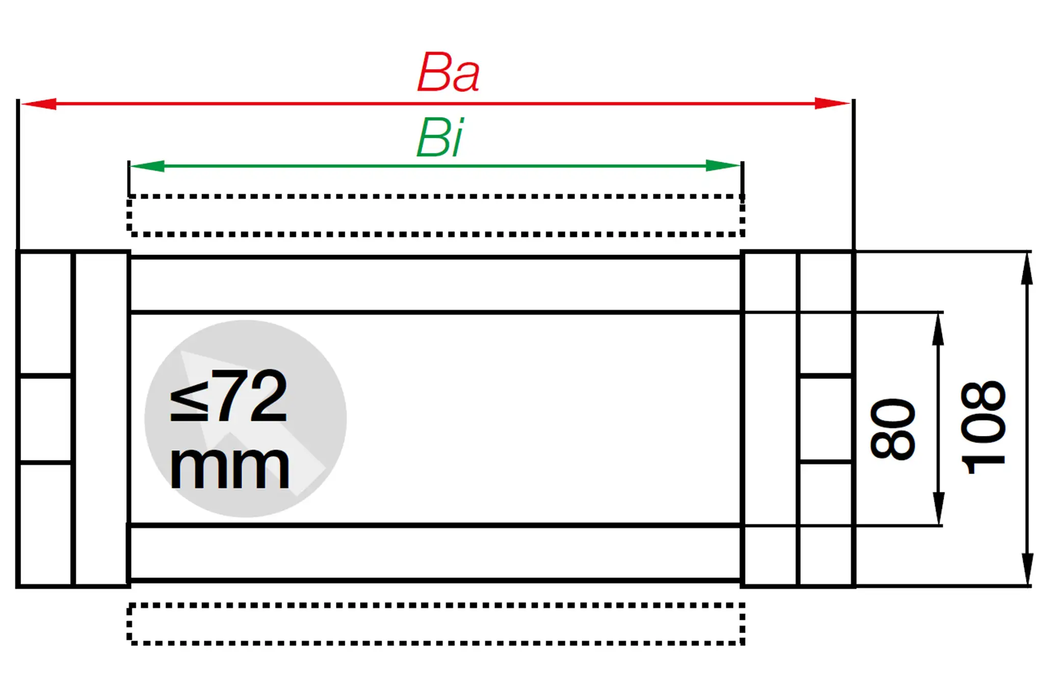 E6.80L.08.150.0 technical drawing