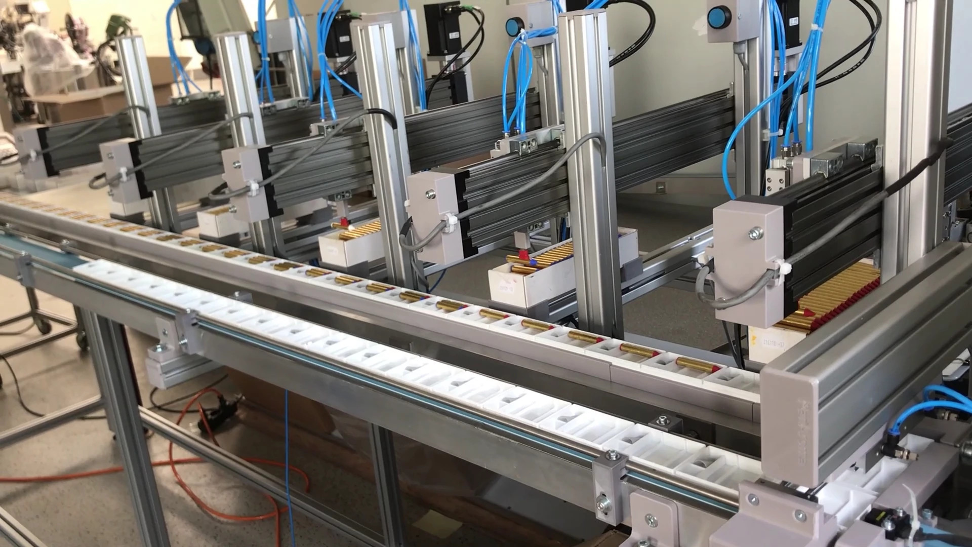 Pick and place sales conveyor