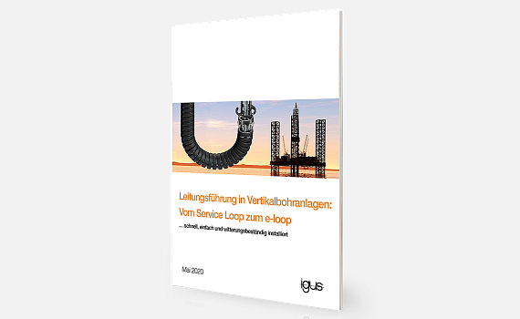 e-loop cable guidance in vertical drilling rigs