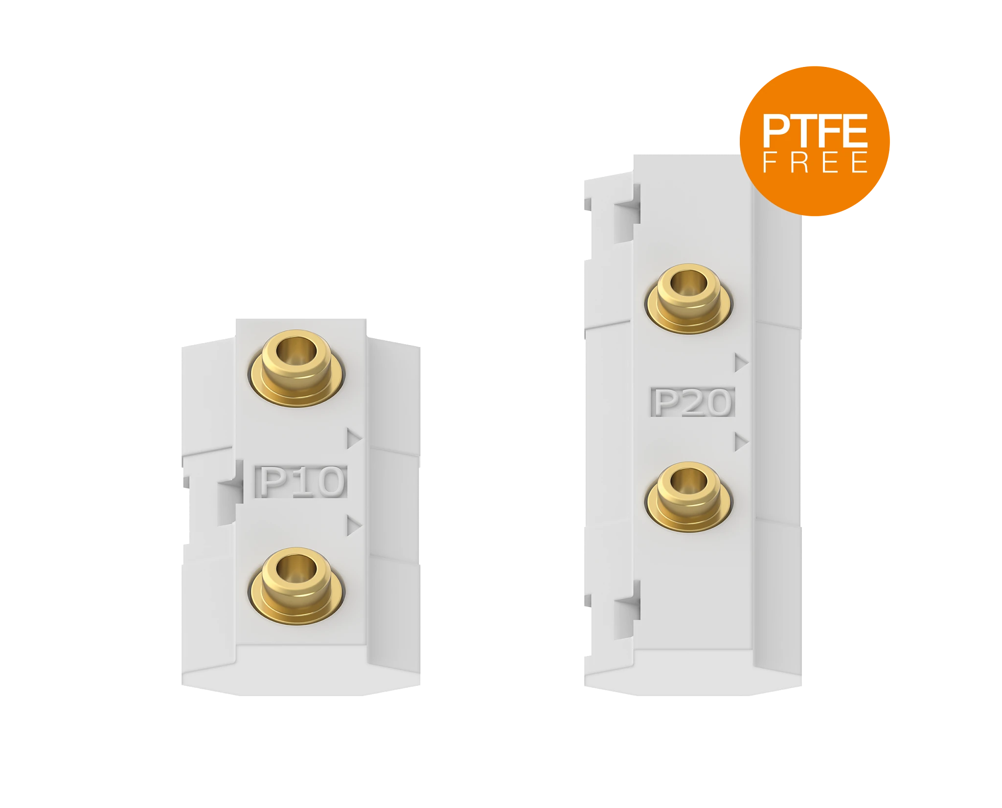 Prism slide with machined end