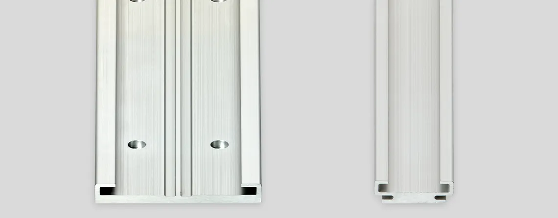drylin® N low-profile guide rails for linear applications with compact installation space