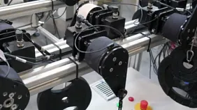 Teststand für robolink