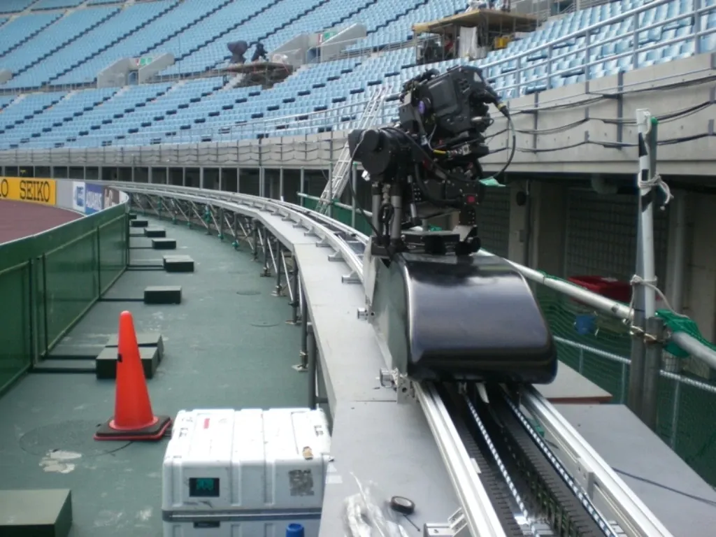 Camera carriage from Rail & Tracking Systems