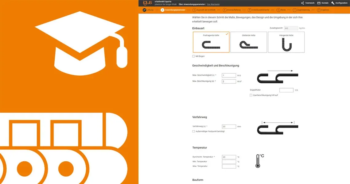 Chaînes porte-câbles