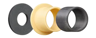 Plain bearing and thrust washer