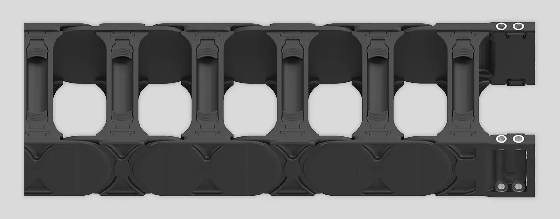 E4Q black cable carrier