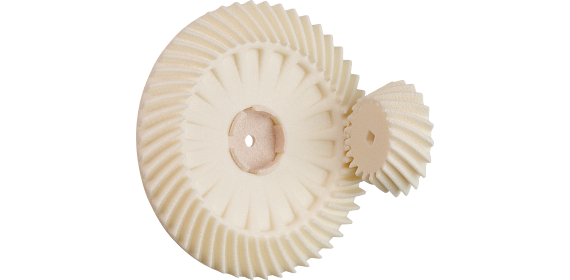 Bevel gear from 3D printing