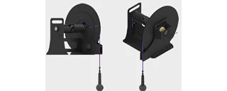 Microphone winch microphone reeler