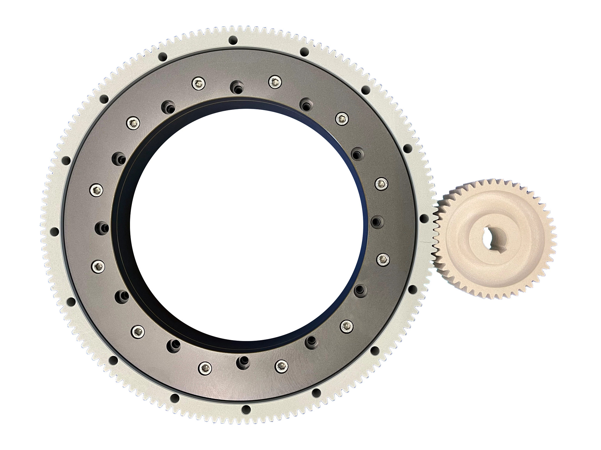 Plato giratorio PRT y engranaje iglidur