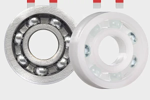Non-magnetic ball bearings