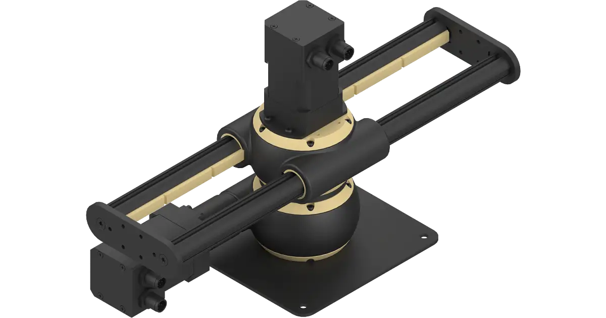 Rotating Linear Rails Apiro rotary linear table