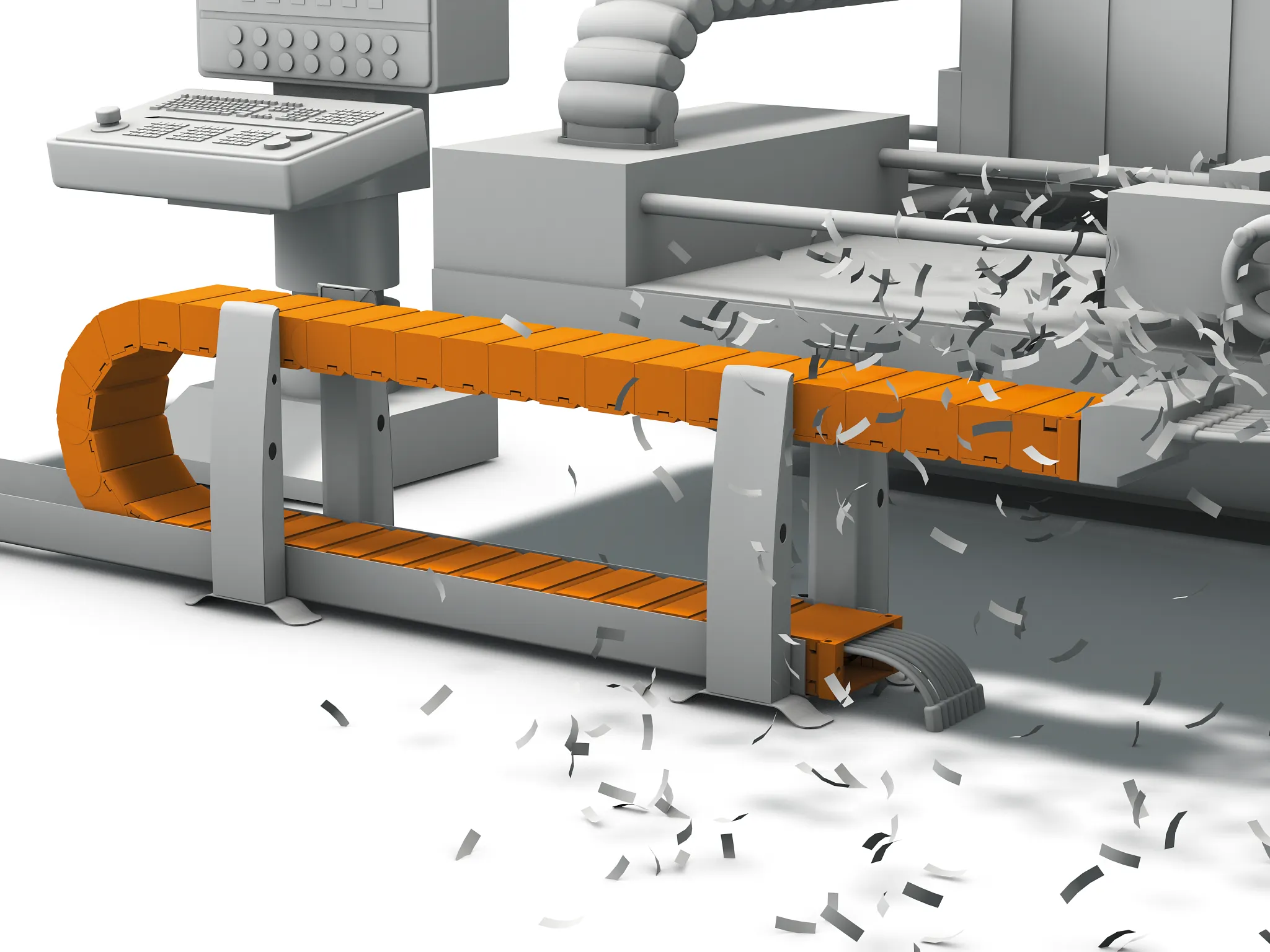 machine tools cable management