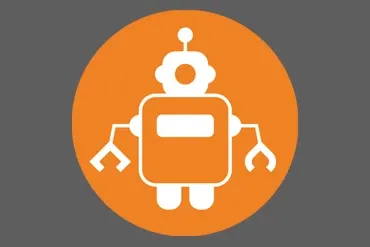 Service robot icon