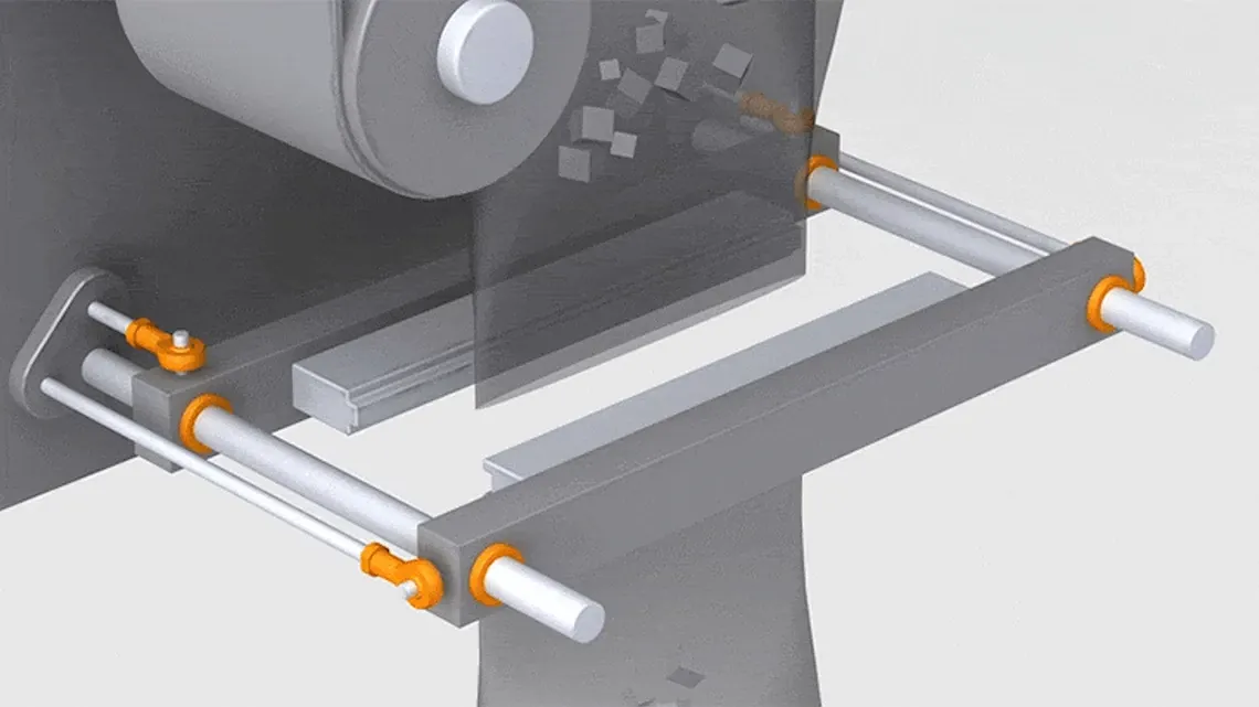Vertikala svetsstänger