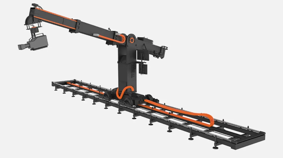 Camera crane with igus products