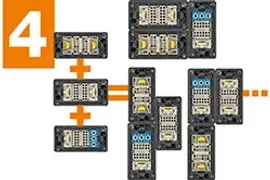 Step 4: Combine housings