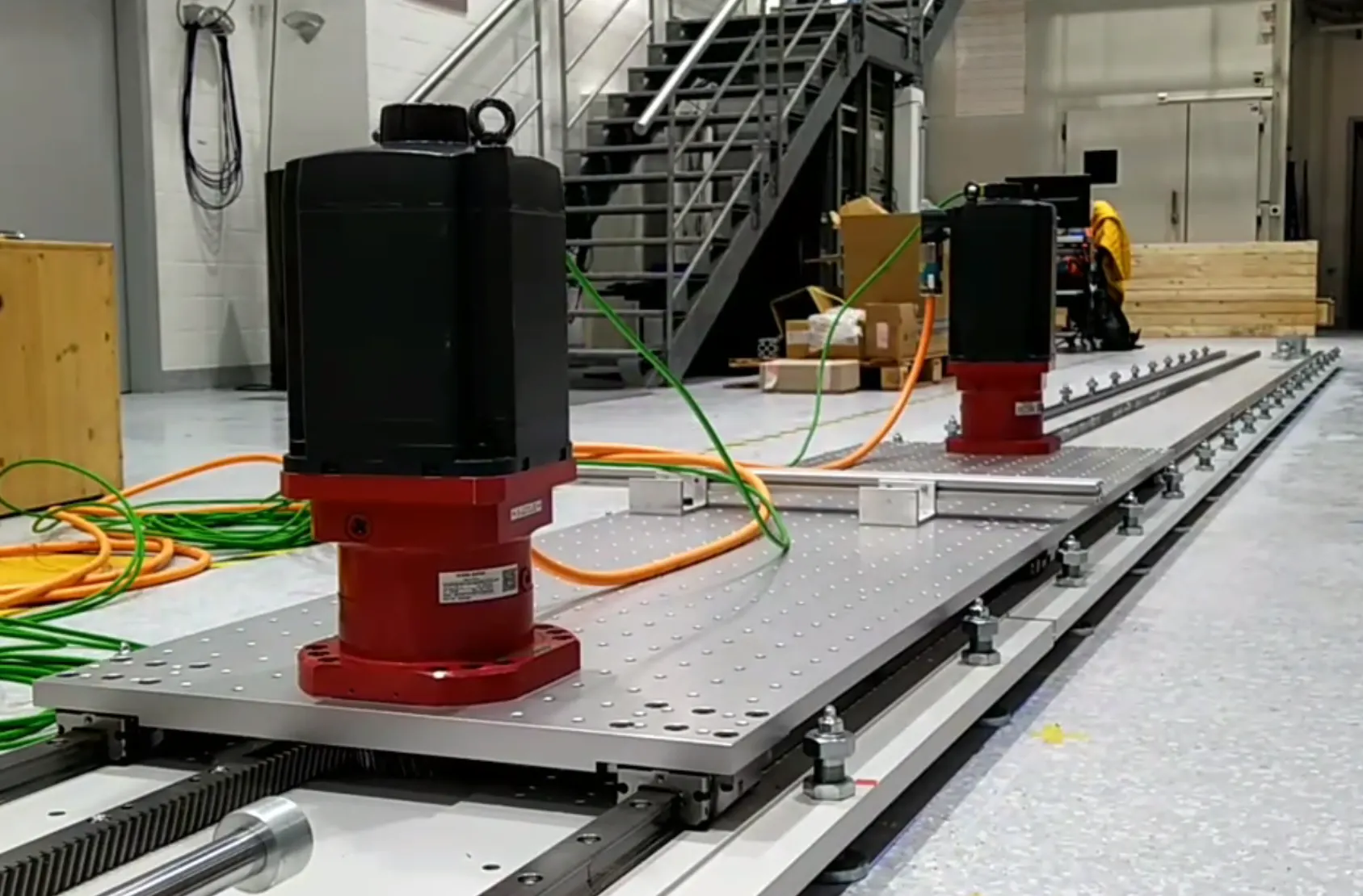 Two-level fluoroscope of the LMB being developed