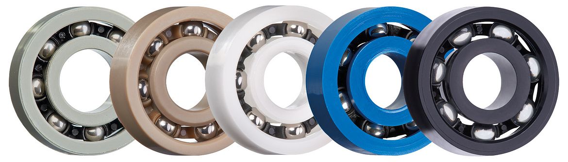 Grease ball bearings? Not necessary with xiros plastic ball bearings